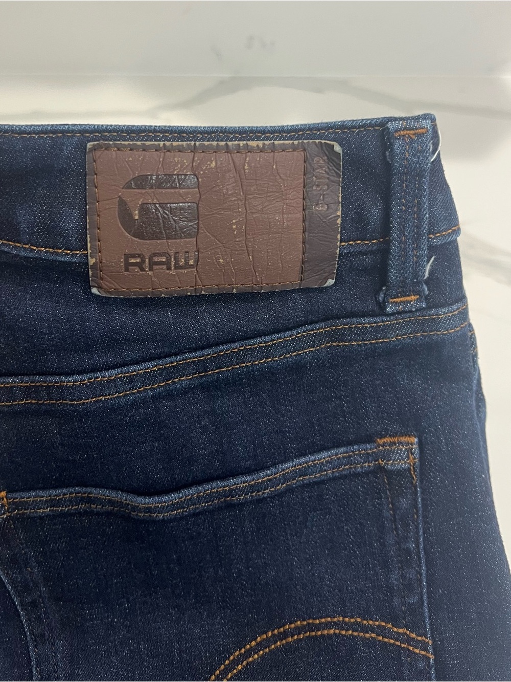 G-Star Raw Men 32x30 dark Blue slim straight Jeans - Picture 6 of 7